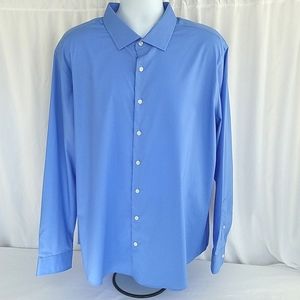 Goodfellow & Co Men's Long Sleeve Button Shirt Bicycle Blue Various Sizes